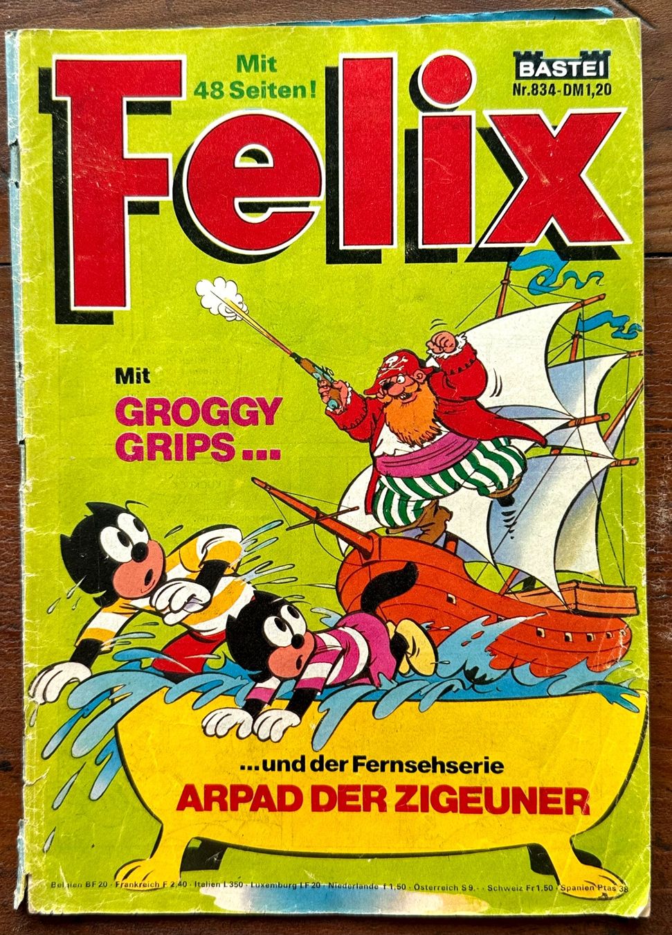 Fumetti: Felix Band Nr. 834, hunderte Comics ab 1.- eingestellt – Usato da Seltisberg venduto da quadartswiss
