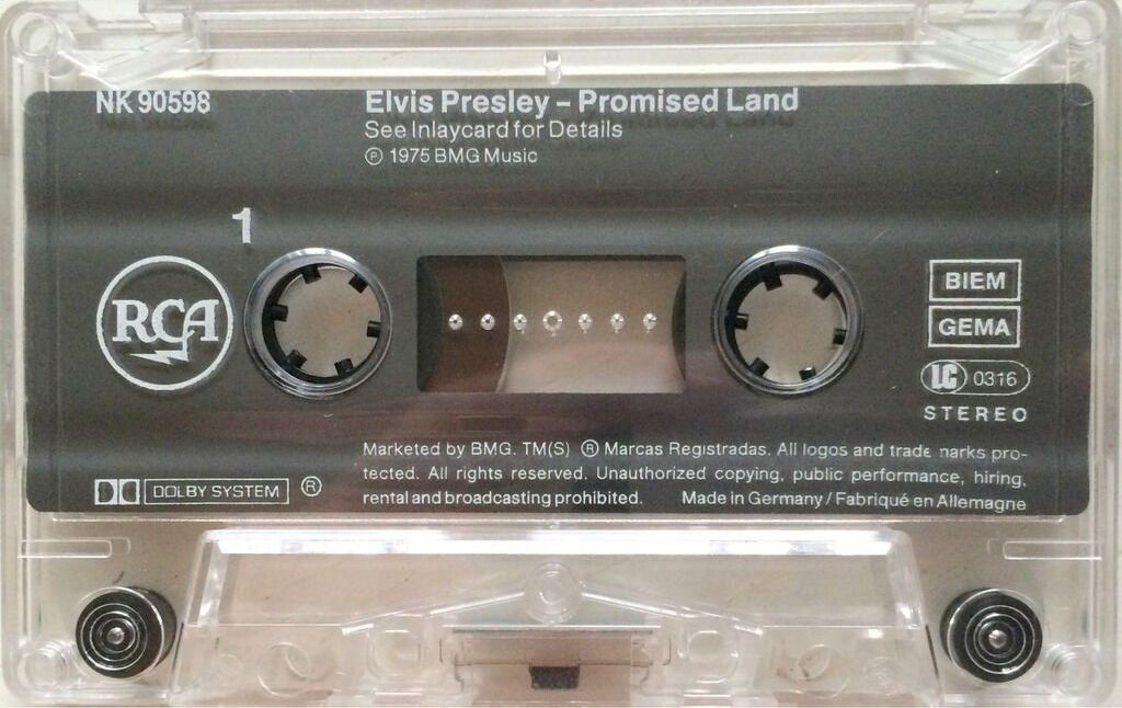 Musicassette: ELVIS PRESLEY - PROMISED LAND – Usato da Bottens venduto da hotter-than-hell 2