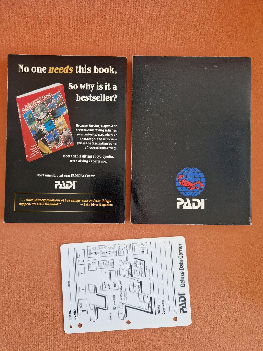 Libri: PADDY "Open Water Diver" & " Advanced" english – Usato da Zuerich venduto da Xenon7 1