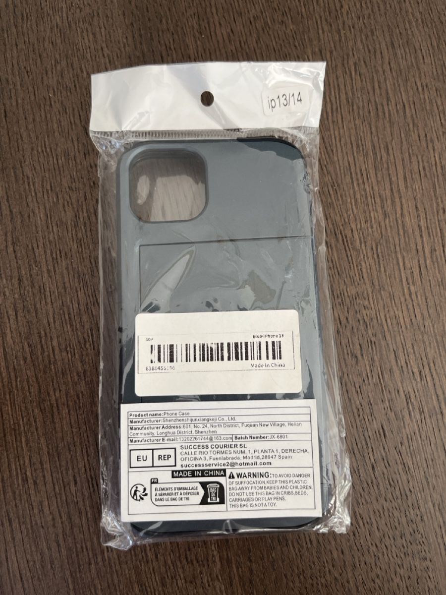 Apple Cover & Protezioni schermo: Handyhülle iPhone 13/14 mit Kartenfach blau neu – Nuovo e nell'imballaggio originale da Ostermundigen venduto da yannip 2