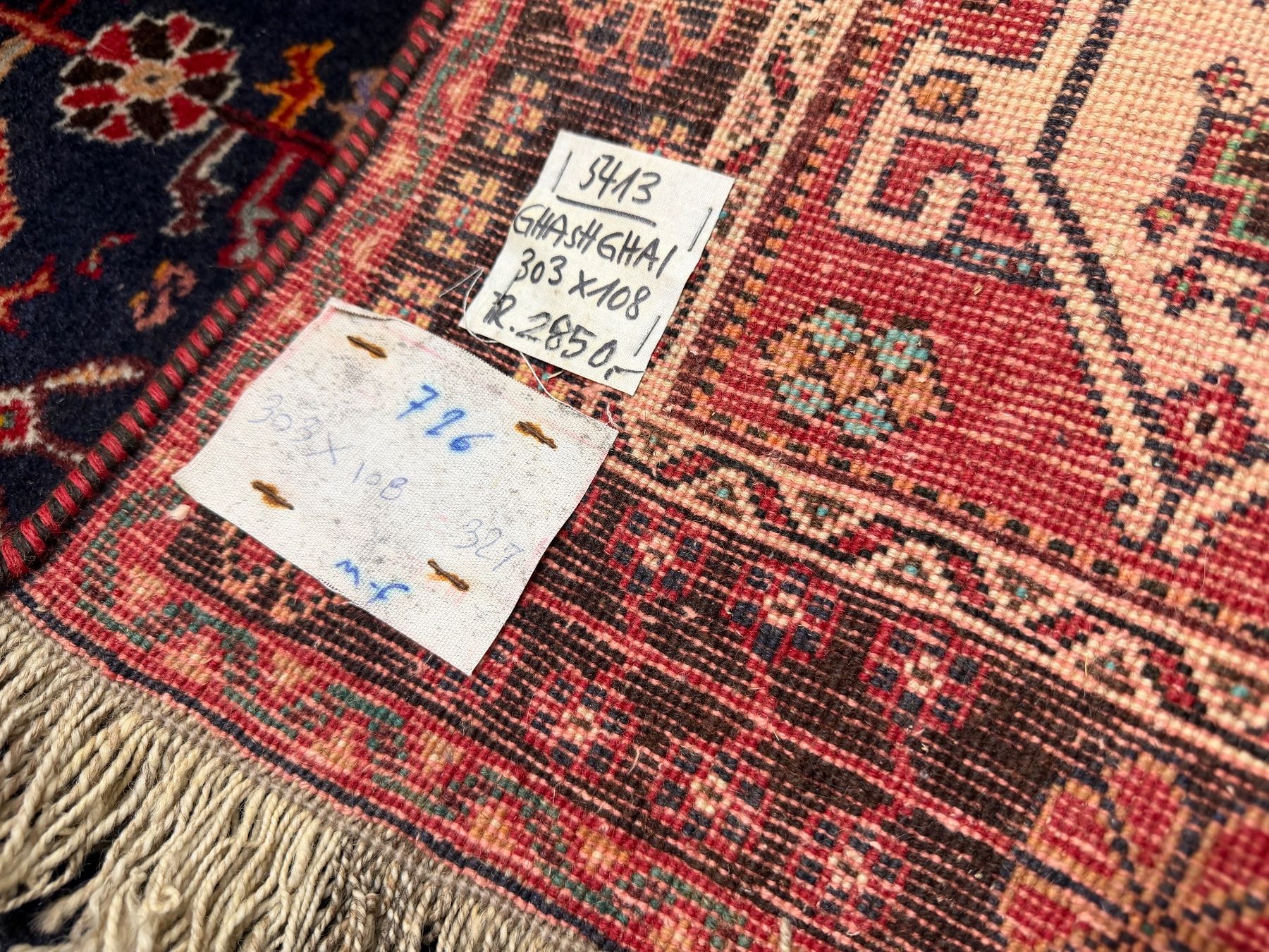 Teppiche: Ghashgai Läufer -  Echter Perserteppich *gratis Versand – Gebraucht aus Bennau von Mayer_Carpets 7