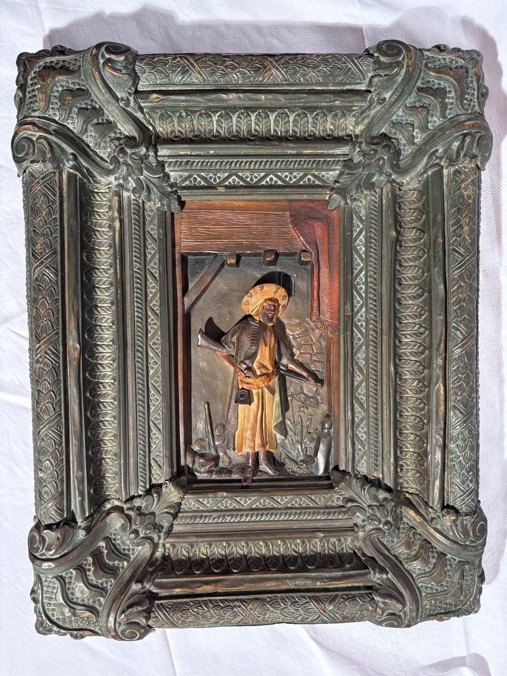 Foto & Immagini: Antikes Reliefbild, Krieger Figur, Bronze & Keramik – Usato da Hinwil venduto da DaniBachman