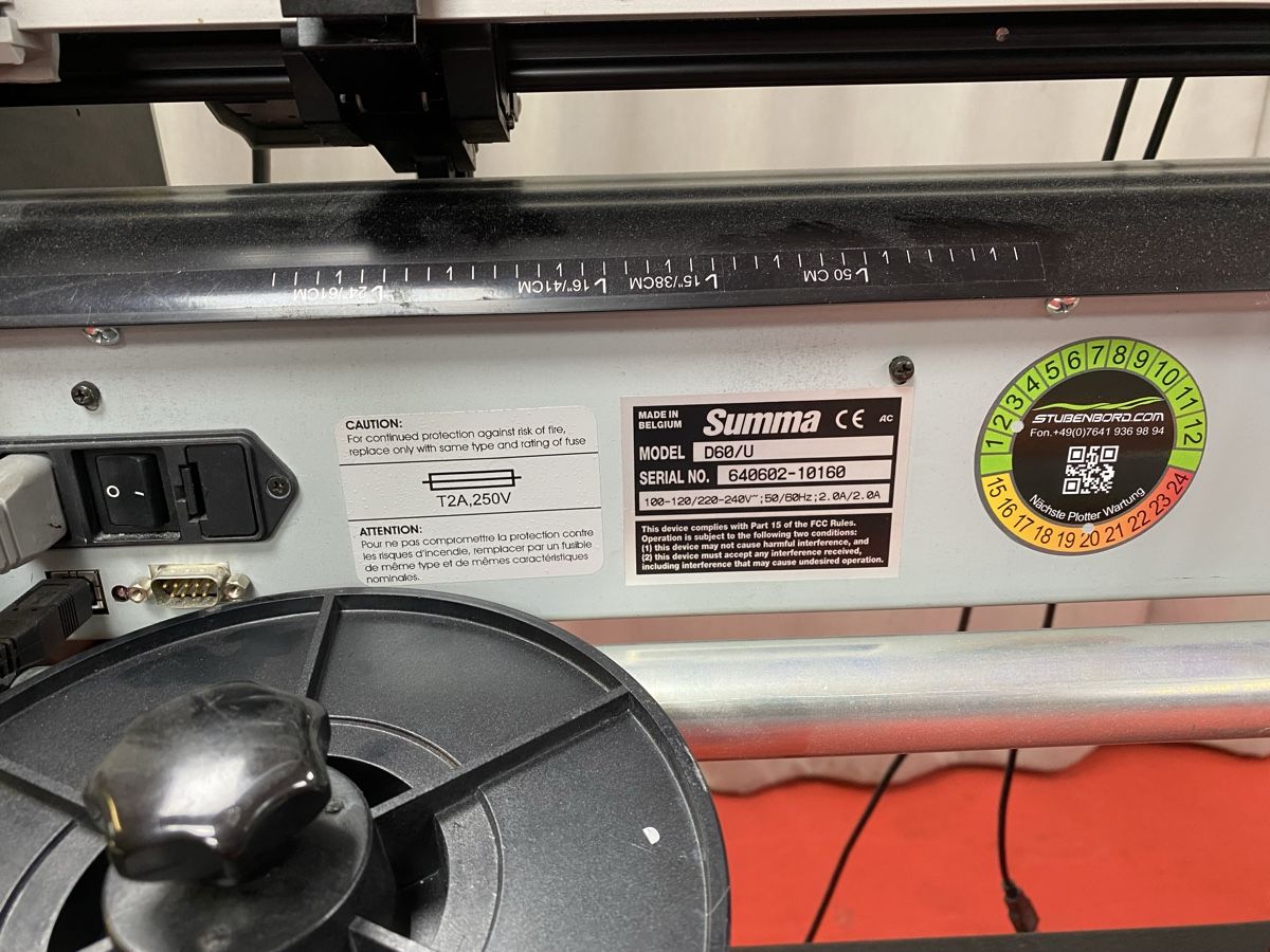 Tutte le macchine: Plotter Folienplotter von Summa – Difettoso da Hägglingen venduto da Karin0802 5