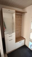 Garderobenschrank Eiche Optik mit Spiegel guter Zustand