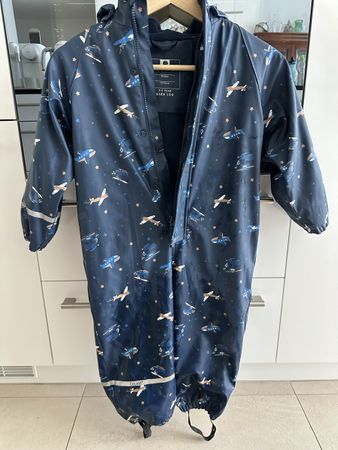 CeLaVi warmer Regenanzug mit Fleece gefüttert Gr. 100
