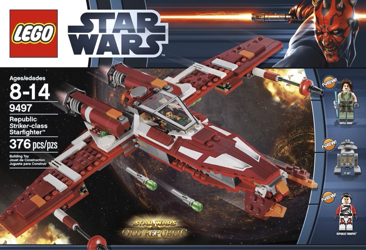Lego Statuette: LEGO Star Wars 9497 Republic Striker-class Starfighter – Usato da Bronschhofen venduto da Dagobert007