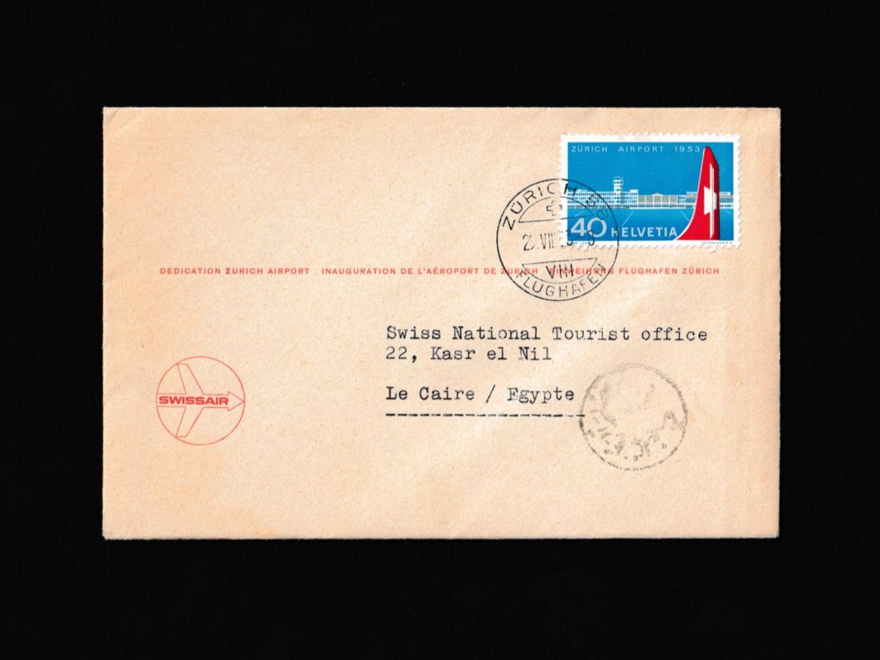 Buste & buste per spedizione: 1x FDC Brief - CH - 1953 – Usato da Rüti ZH venduto da jpee