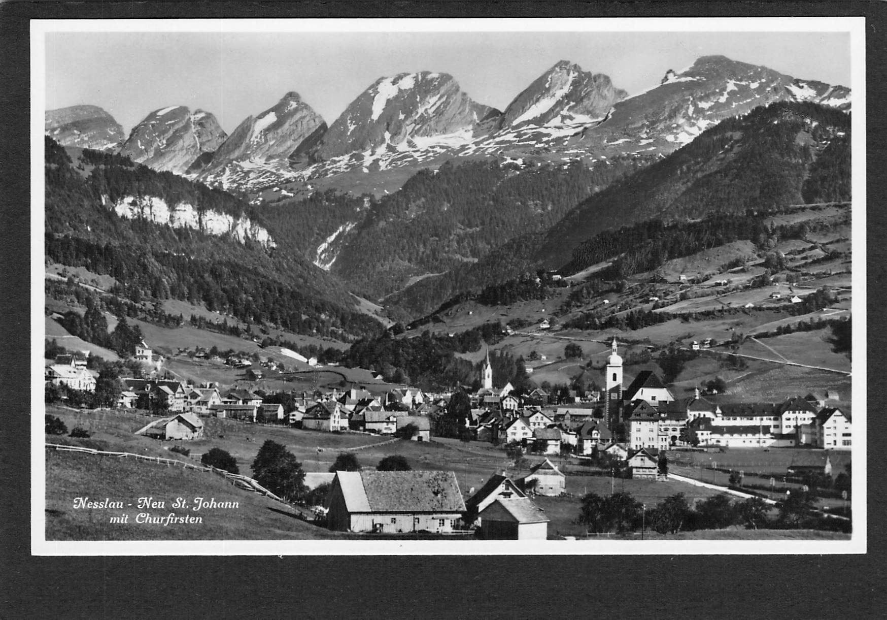 Cartoline postali: AK, SG Nesslau,Neu St. Johann – Usato da Reichenburg venduto da Pipo-67