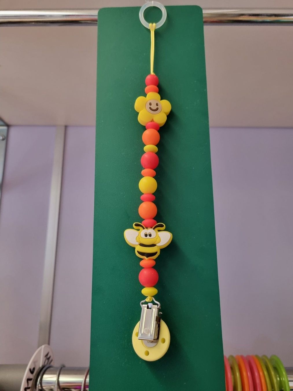 Colliers: Schnullerkette mit Adapter – D'occasion à Schönenwerd par Chez_Mimi 1