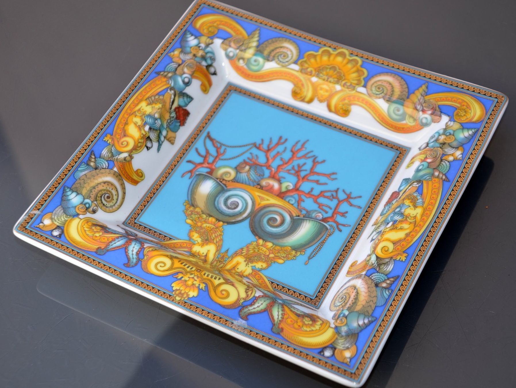 Portacenere: Versace Rosenthal Vide poche Empty Pocket – Nuovo e nell'imballaggio originale da Collonges venduto da arashee 1
