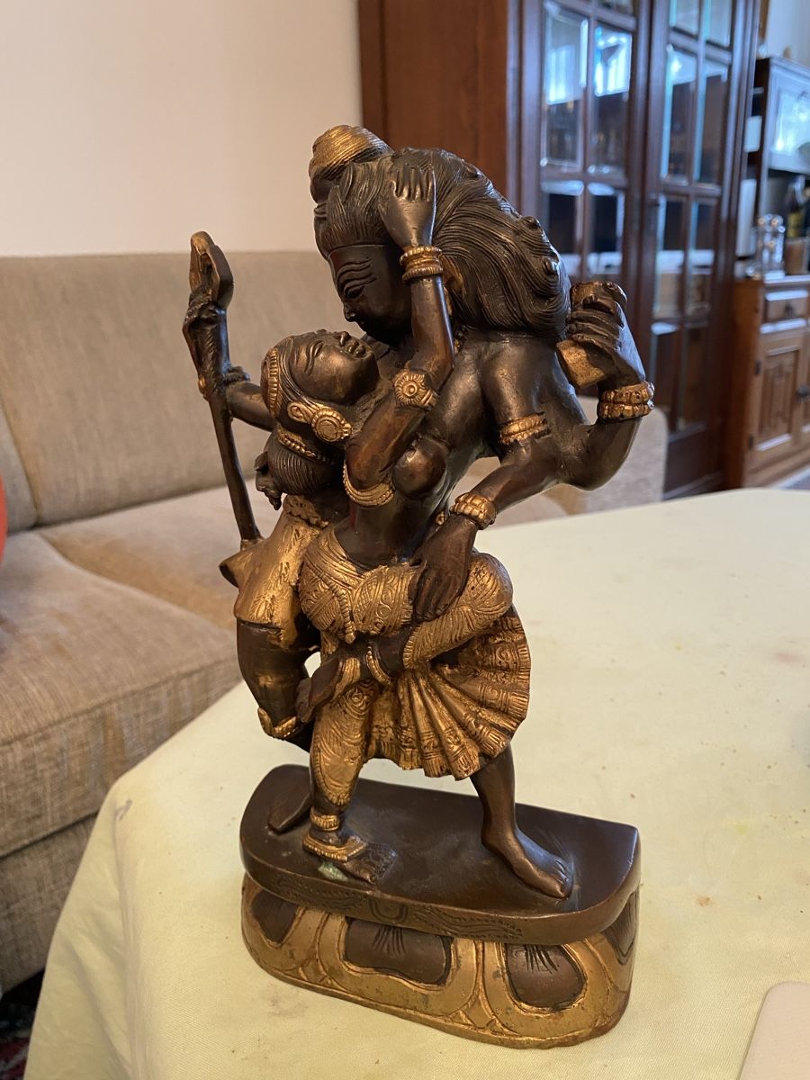 Statuette: Ardhanarishvara Statue – Nuovo (secondo la descrizione) da Unterengstringen venduto da Ingeborg3 2