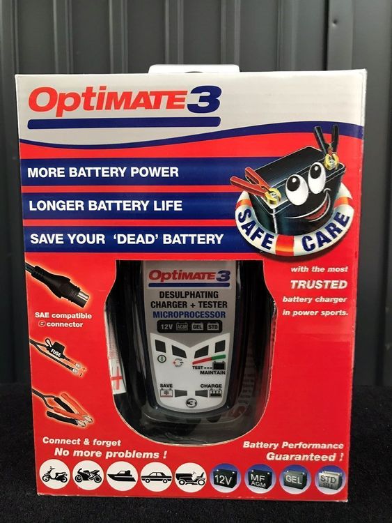 Optimate™ 12V zu 12V 2A Batterieladegerät