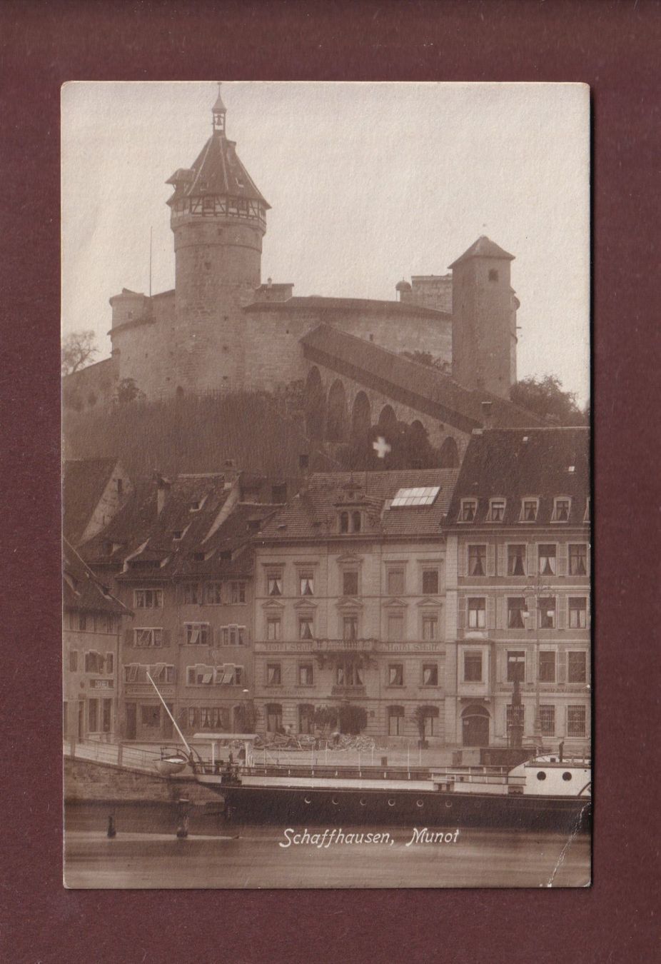 Cartes postales: SCHAFFHAUSEN - Munot  // Eckbug // – D'occasion à Pully par nicecards-shop