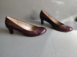 GABOR PUMPS Gr. 40/ Bordeaux Lackleder