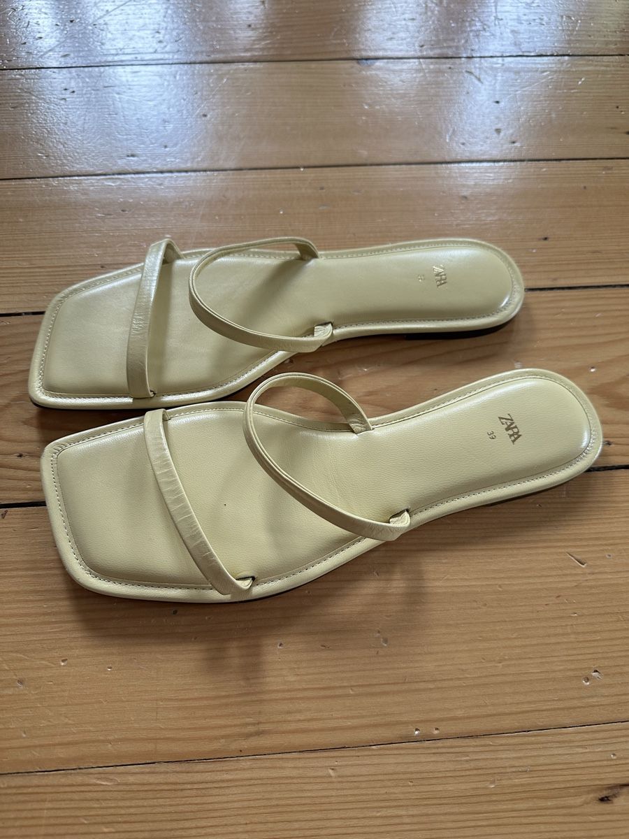 Zara Scarpe da donna: Zara Sandalen, Gelb, Grösse 39 – Nuovo (secondo la descrizione) da Schaffhausen venduto da NellyE 1