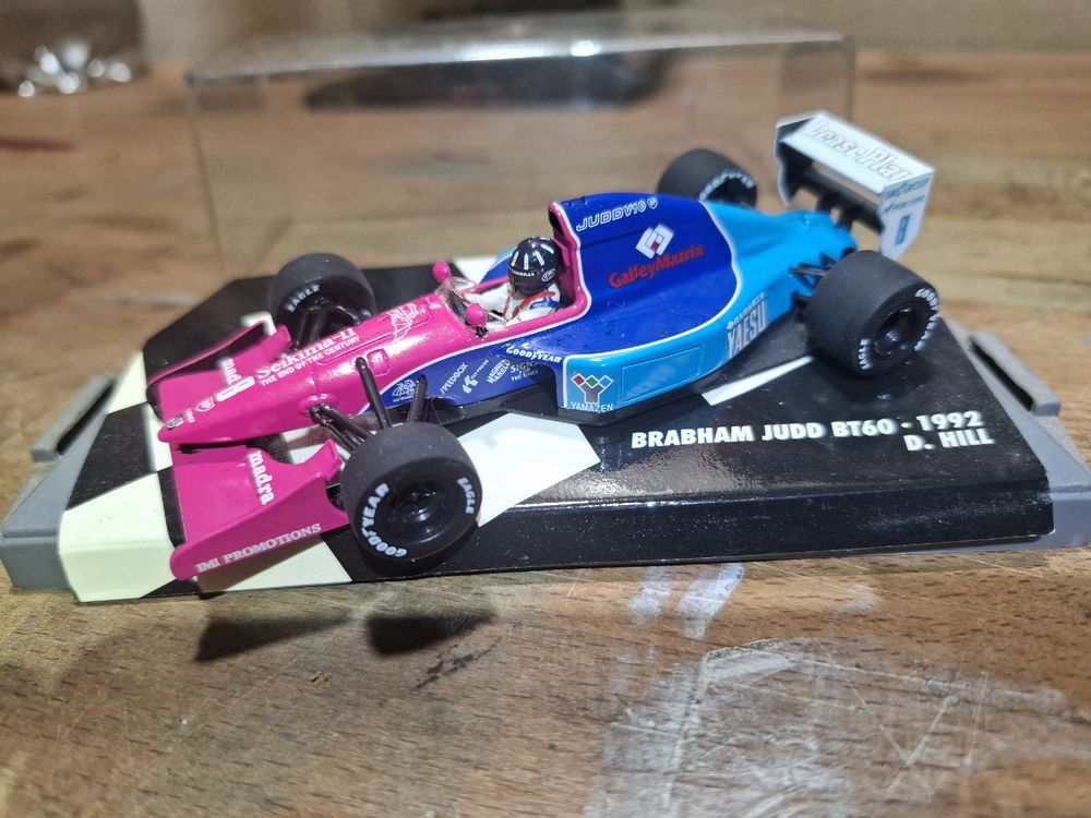 Minichamps Brabham Judd BT60B 1992 E. Van De Poele F1 1/43