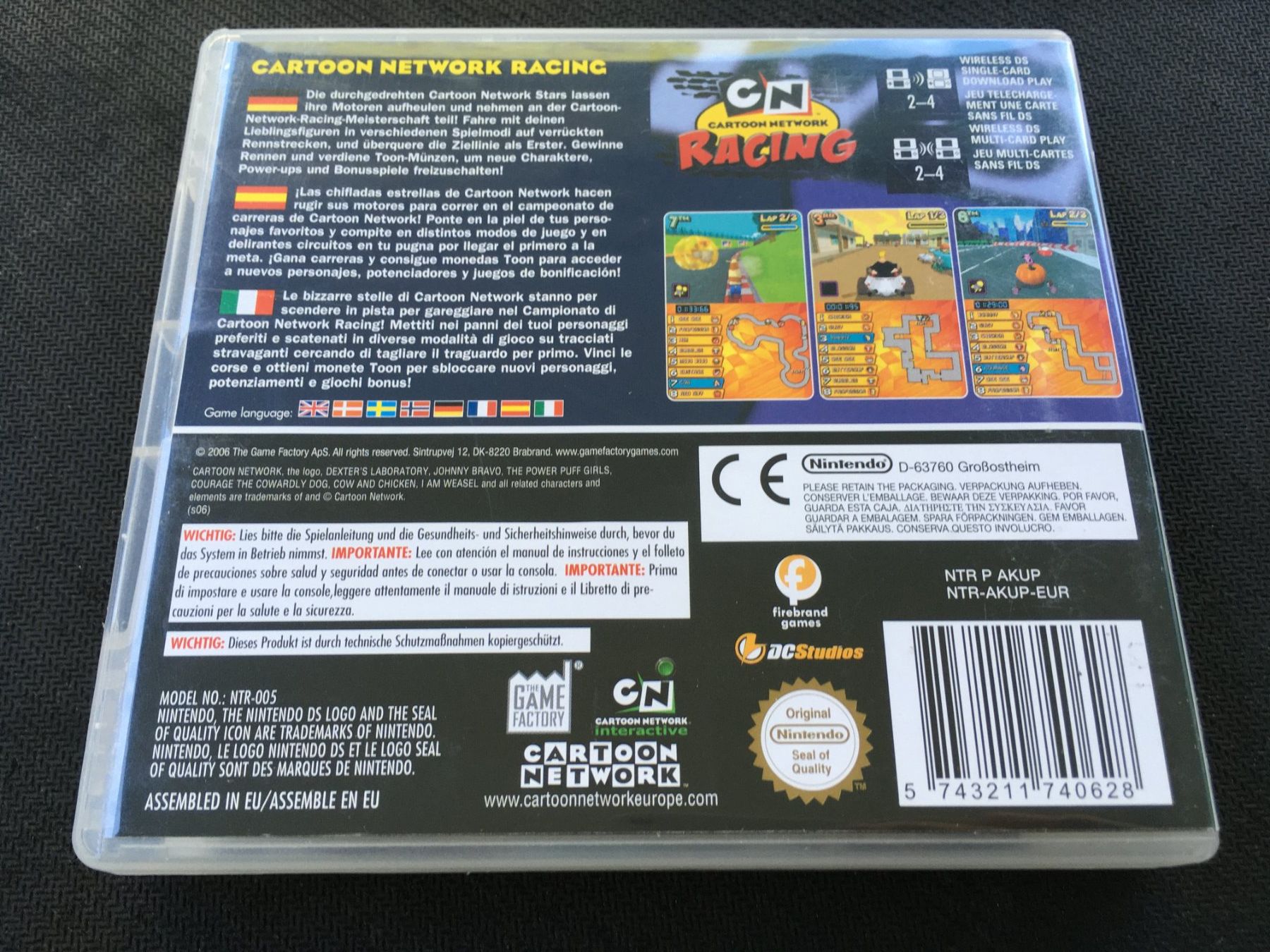 Nintendo Jeux: Cartoon Network Racing - Nintendo DS – D'occasion à St.Gallen par sjosjo 1