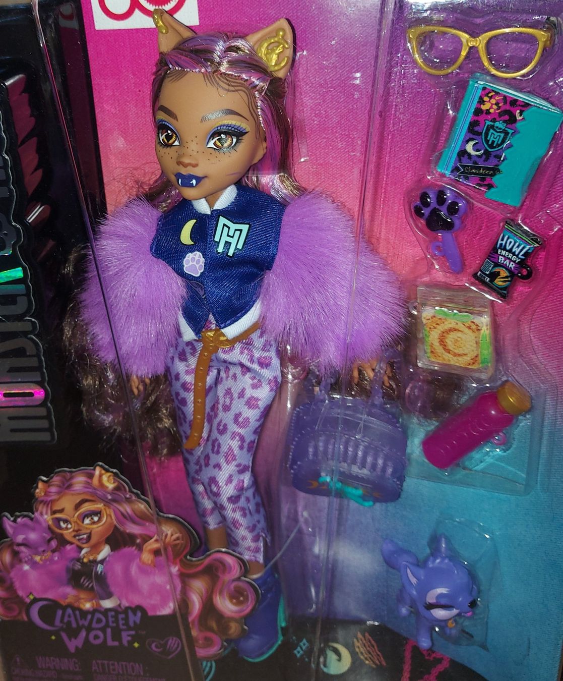Bambole: Poupée Monster High CLAWDEEN WOLF,2025,Neuve – Nuovo e nell'imballaggio originale da Ecublens VD venduto da Magic_Island 2
