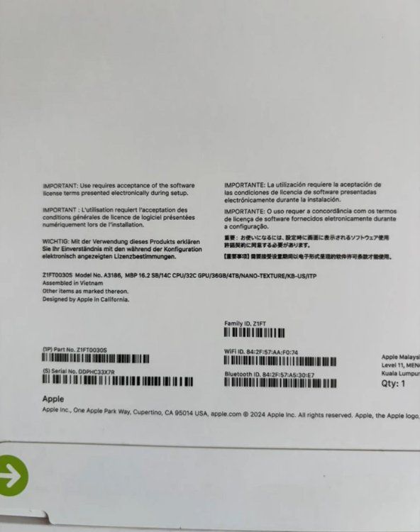 Apple MacBook Pro M4 Max 16-inch, black, nano-texture (Neu und ...