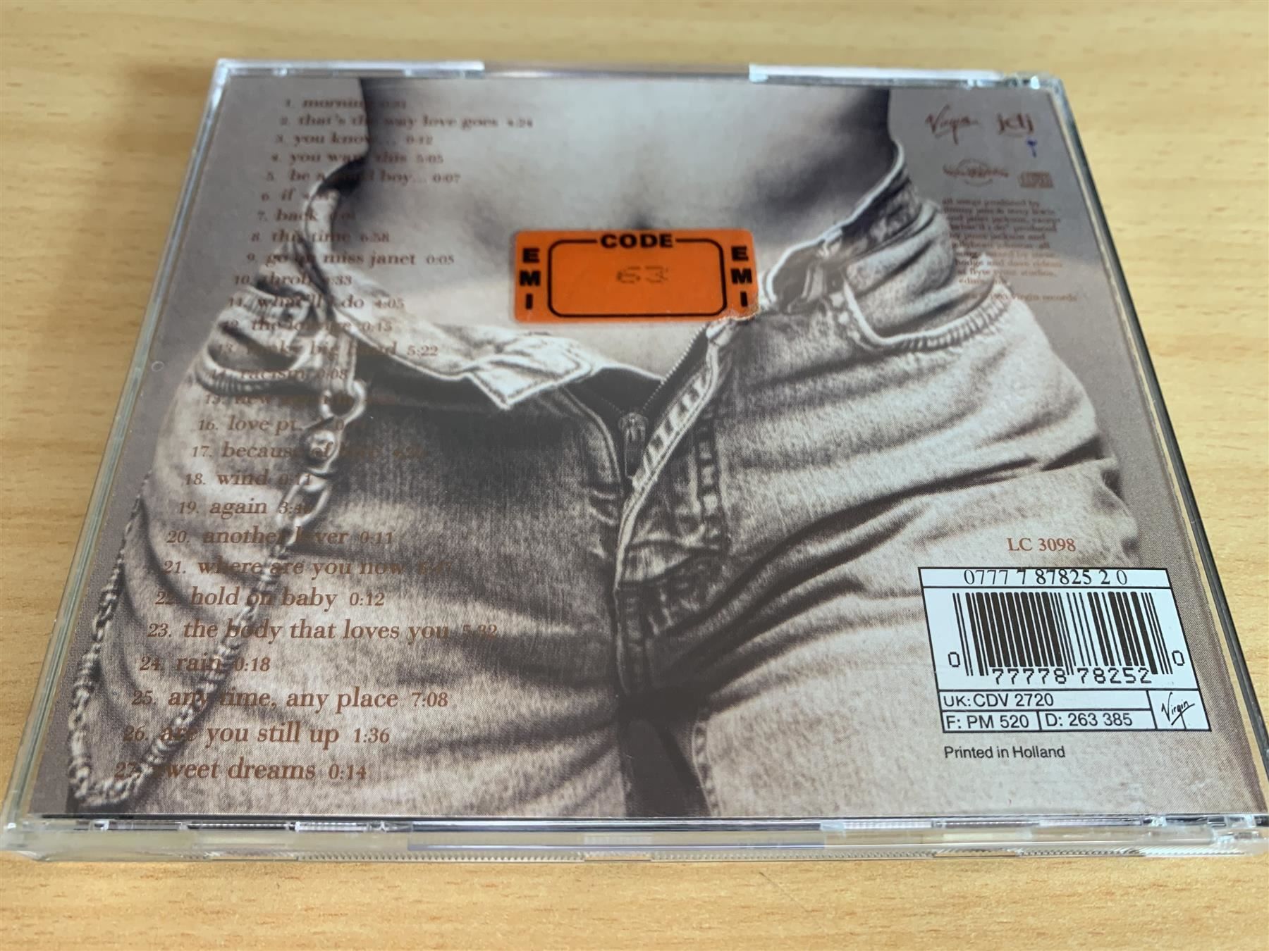 CD: Janet – Janet. – Usato da Rikon im Tösstal venduto da Alpenmutz 1
