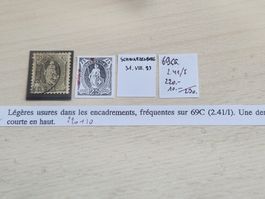 Stehende 69Ca.2.41/I, SCHWARZENBURG, ab 1.-