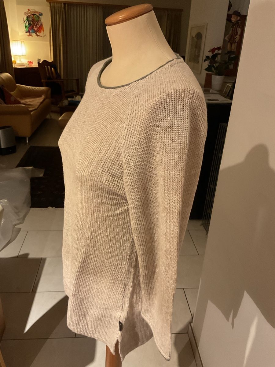 Pullover & Sweatshirts: Damen  StrickPullover 100% Leinen Linara.  Grösse S 3/4 Arm – Neu (gemäss Beschreibung) aus Wil ZH von RiccardaWegmann 1