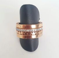 Ring BERING Roségold Zirkonia und Herzen NEU