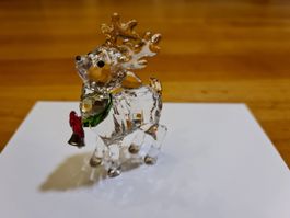 Swarovski Figur Weihnachten Santas Rentier neu  und OVP 