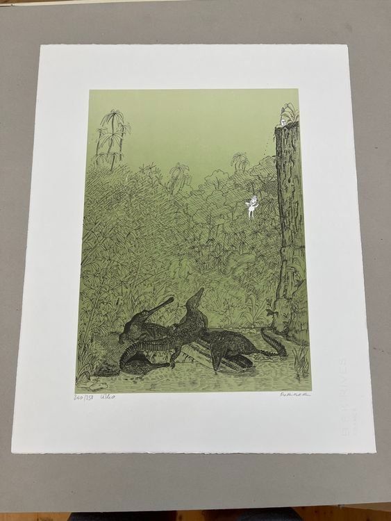 Grafiken & Lithographien: JÜRG FURRER LITHOGRAPHIE SIGNIERT NUMMERIERT – Gebraucht aus Gersau von grafik-kunst 1