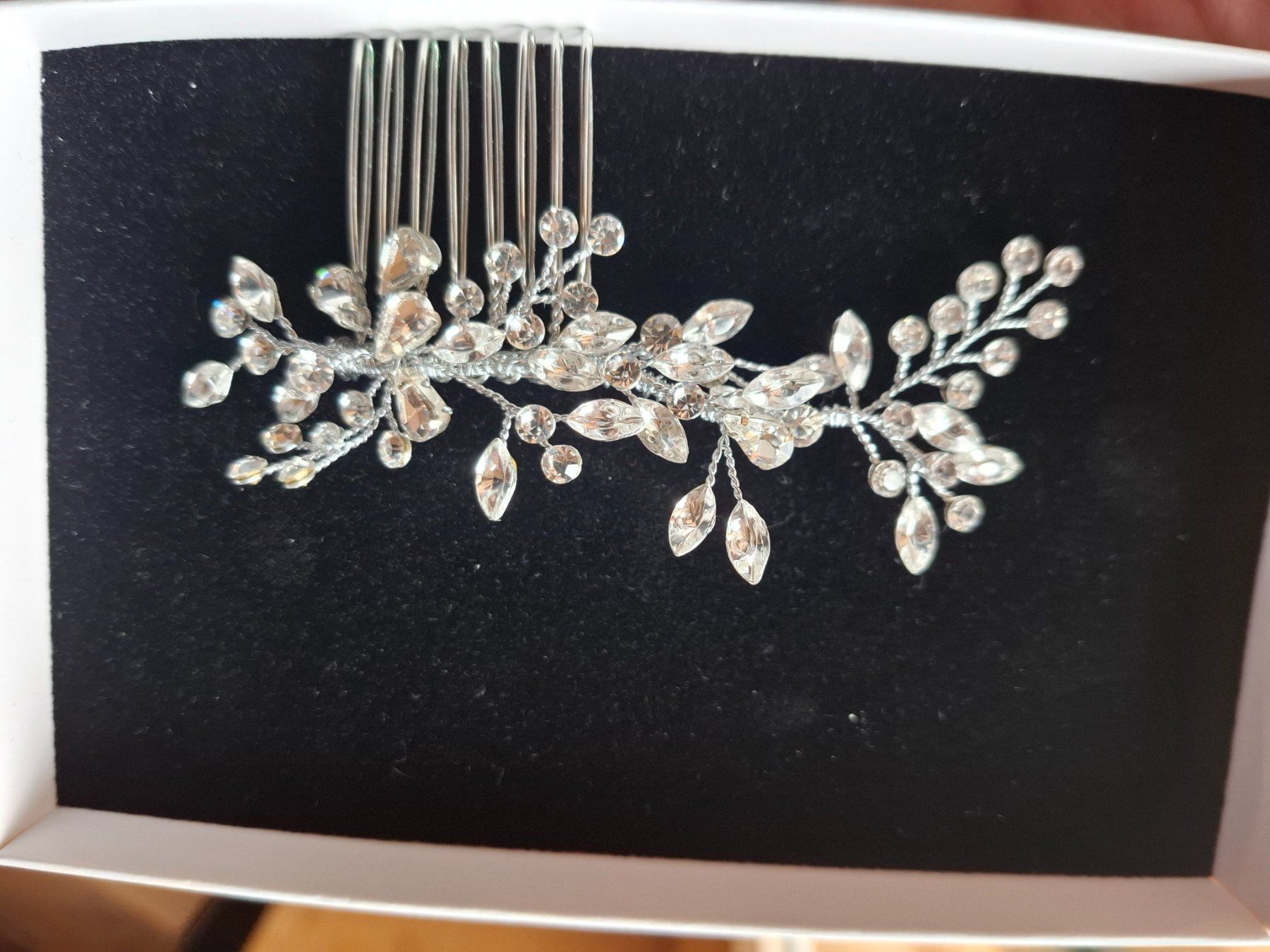 Accessori per capelli: Haarkamm Brautfrisur Bianco NEU – Nuovo e nell'imballaggio originale da Kaltbrunn venduto da haemel