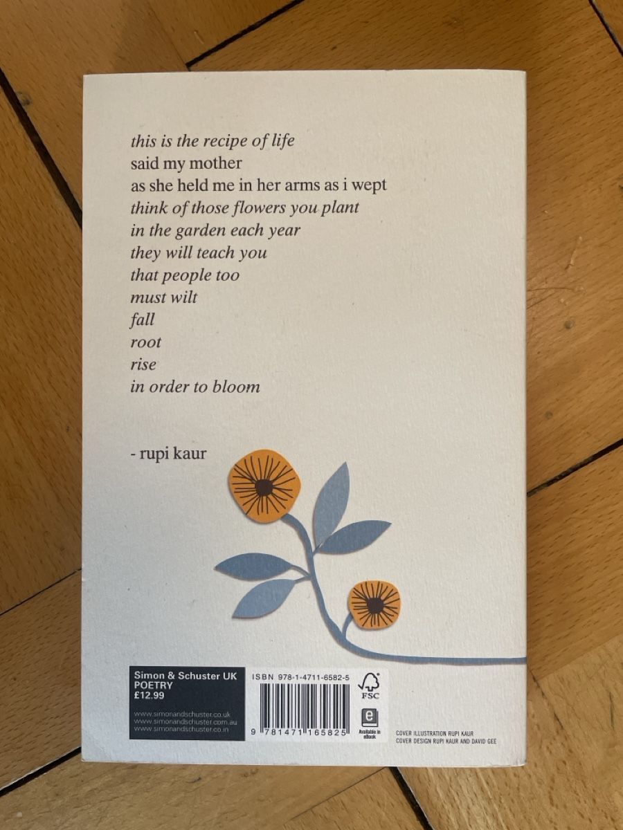Libri: Buch the sun and her flowers rupi kaur – Usato da Zürich venduto da joa_7xds 1