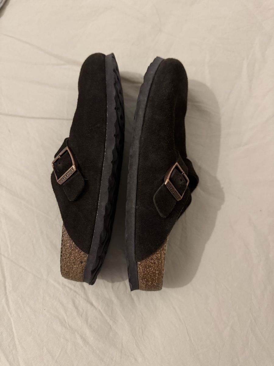 Birkenstock Scarpe da donna: Birkenstock Brown Suede sandals – Usato da Zürich venduto da are_fm6c 3