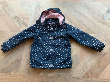 Gefütterte Regenjacke Tchibo, Gr. 110/116, Gebrauchsspuren!