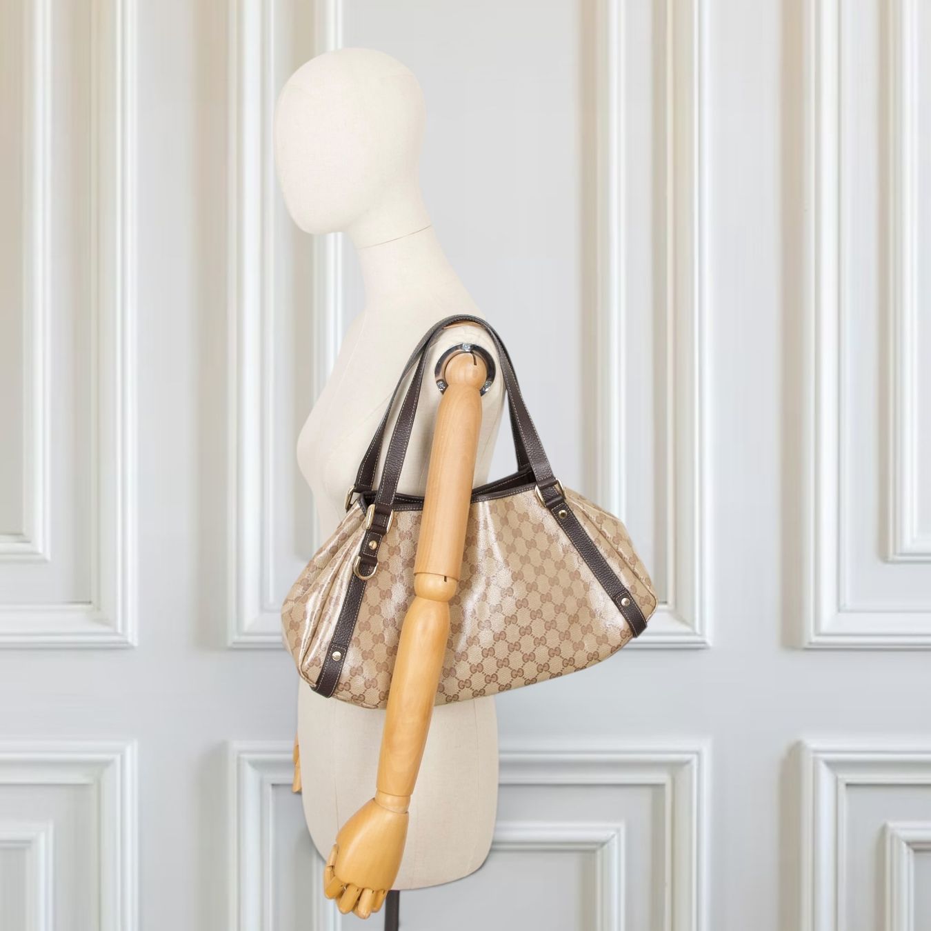 Taschen für Damen: Gucci Abbey GG Shopper – Gebraucht aus Binningen von Designerlabels 1