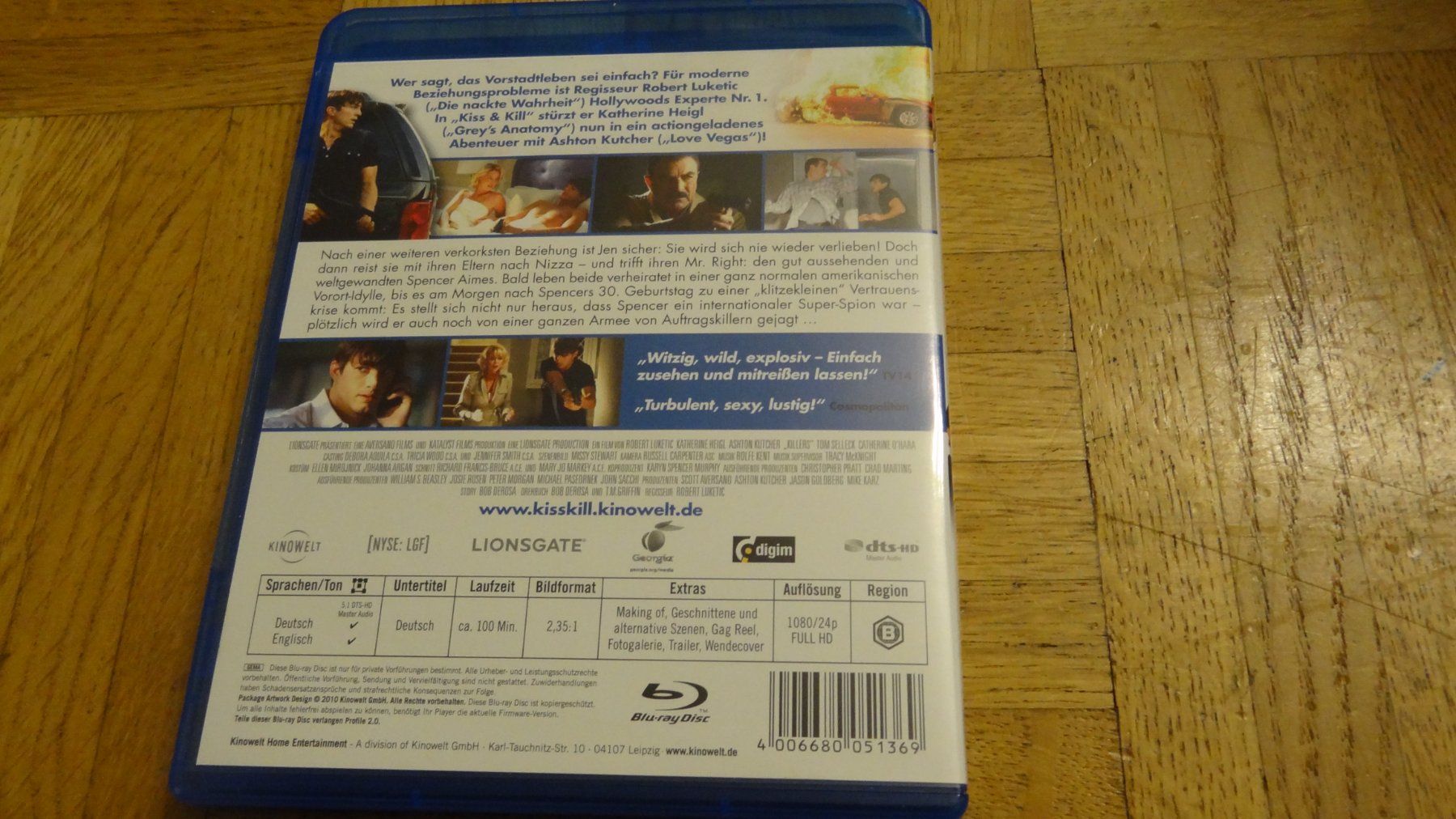 Tutti i DVDs: Kiss & Kill BLU-RAY – Usato da Olten venduto da Disc-Verkauf 2