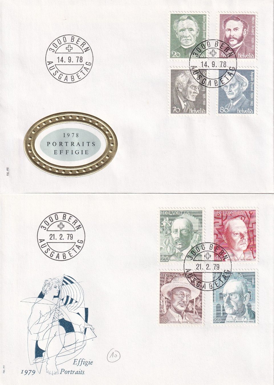 Tutti i francobolli: Lot 8 Briefe FDC 1978 - 1982 – Usato da Rossa venduto da becky05 2