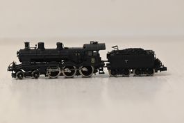 Dampflokomotive SBB A 3/5 Lemaco Spur N mit OVP , läuft