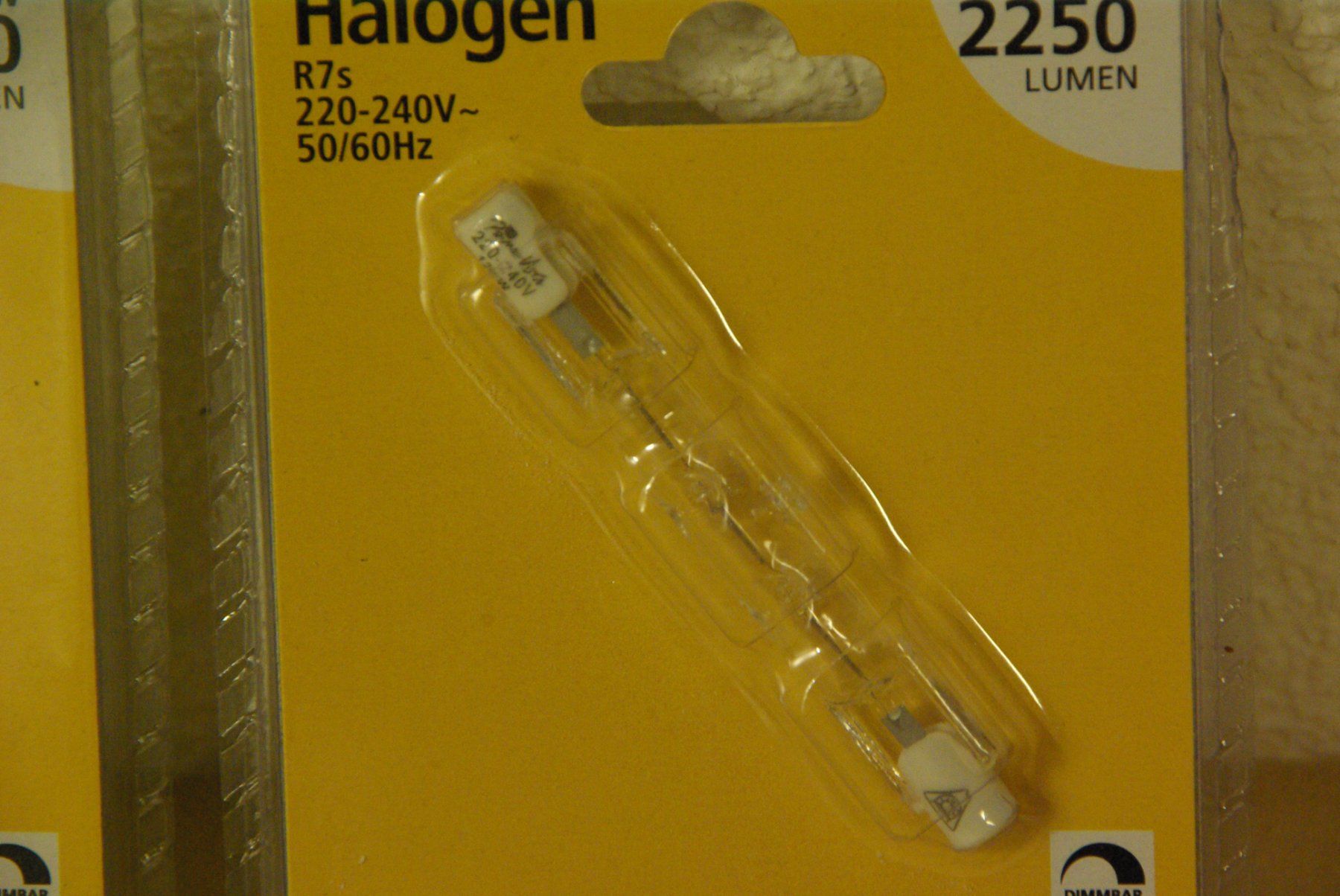 Lampade: 2x Halogen Leuchtmittel R7s, 120 Watt – Nuovo e nell'imballaggio originale da Herisau venduto da Cevianer1844 2
