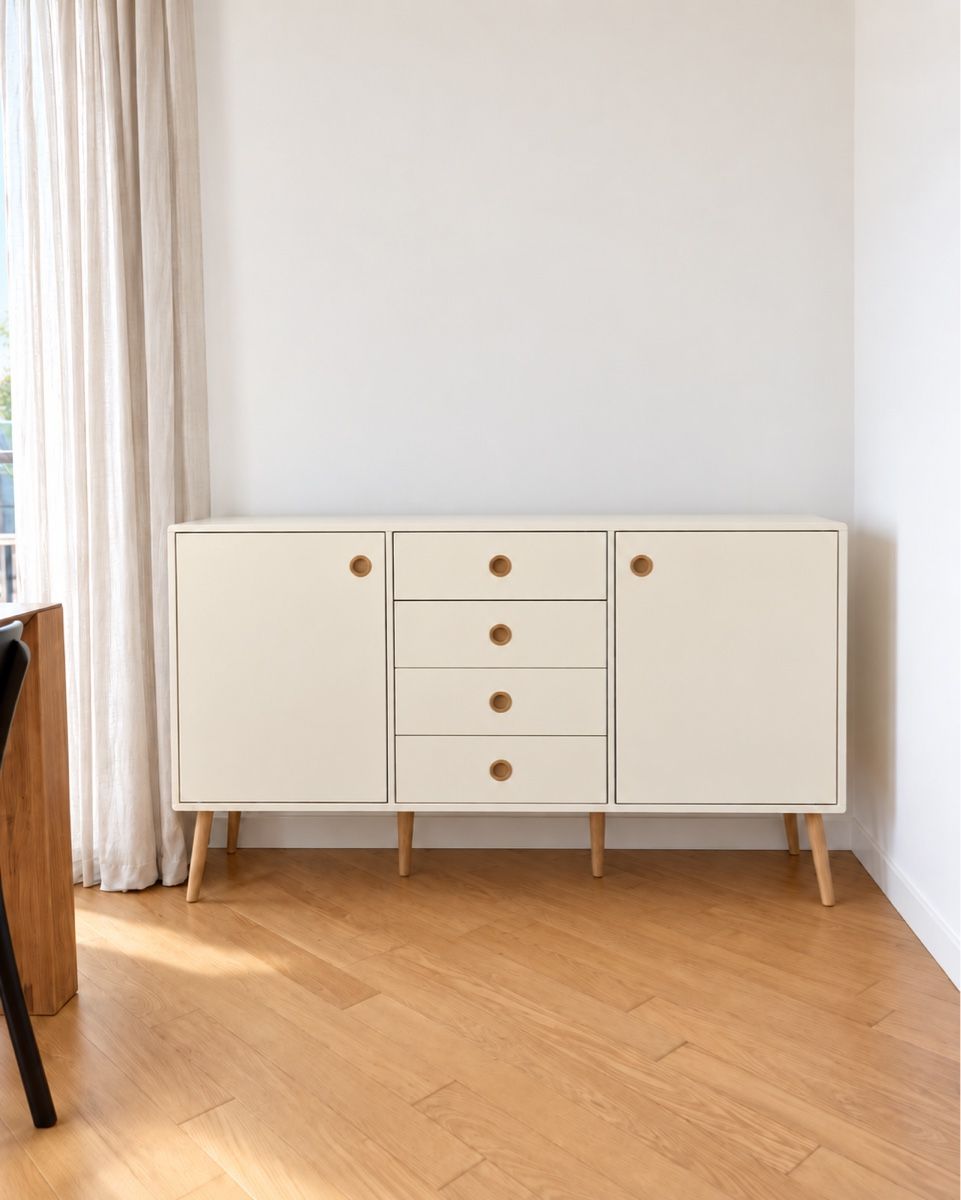 Cassettiere: Kommode / Sideboard - weiss – Usato da Zürich venduto da rickray59