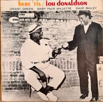 Lou Donaldson - Here 'Tis //LP: VG+; Sleeve: VG++