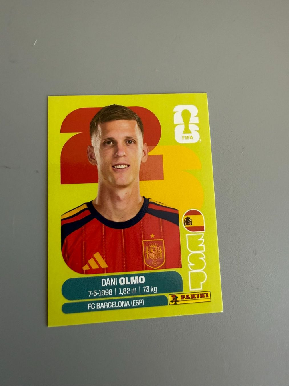 Panini Carte collezionabili: Panini Dani Olmo ESP16 – Usato da Liebefeld venduto da Ronaldo-1996