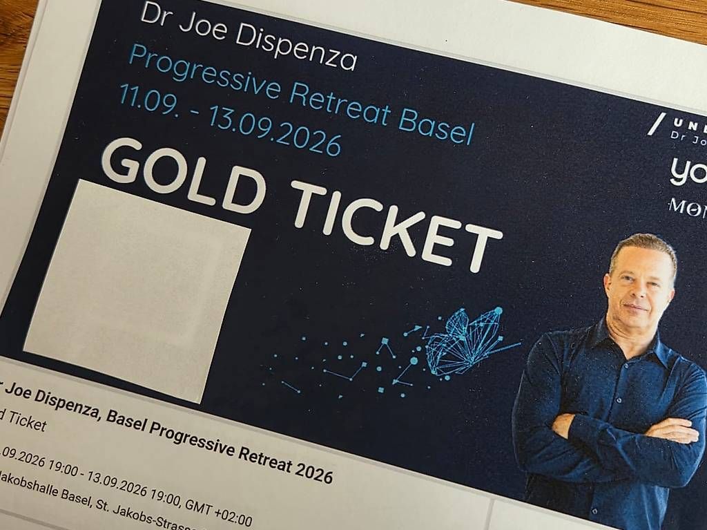 Biglietti: Dr. Joe Dispenza Gold Tickets – Usato da Auw venduto da tschupis