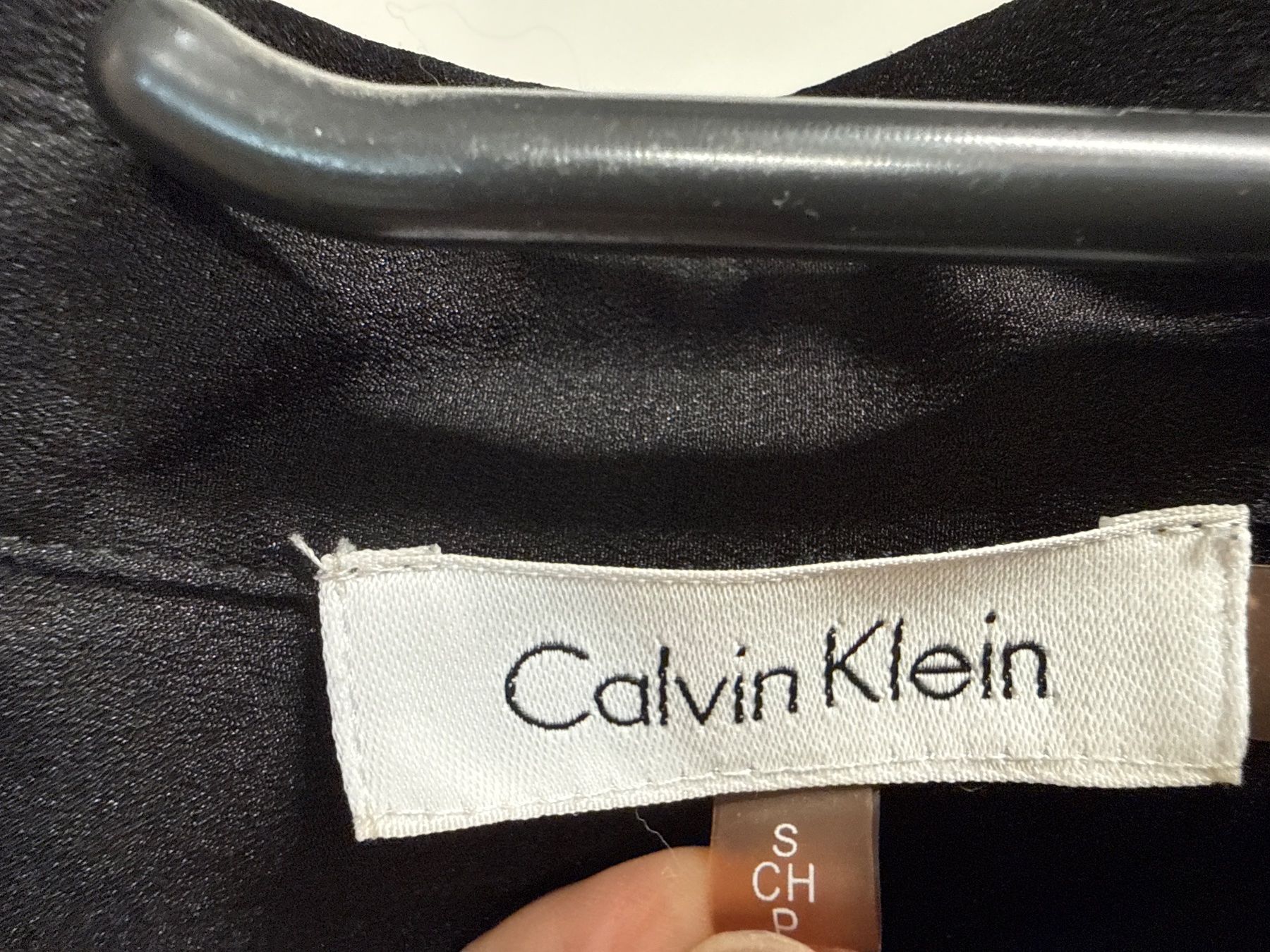 Calvin Klein Camicette: CALVIN KLEIN- sehr dünne, feine Damenbluse, S – Usato da Amriswil venduto da used2use 2