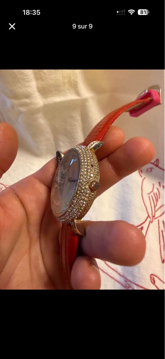 Chopard Orologi: Montre Chopard papillon argent plaqué or – Usato da Neyruz FR venduto da sve_6hhr 7