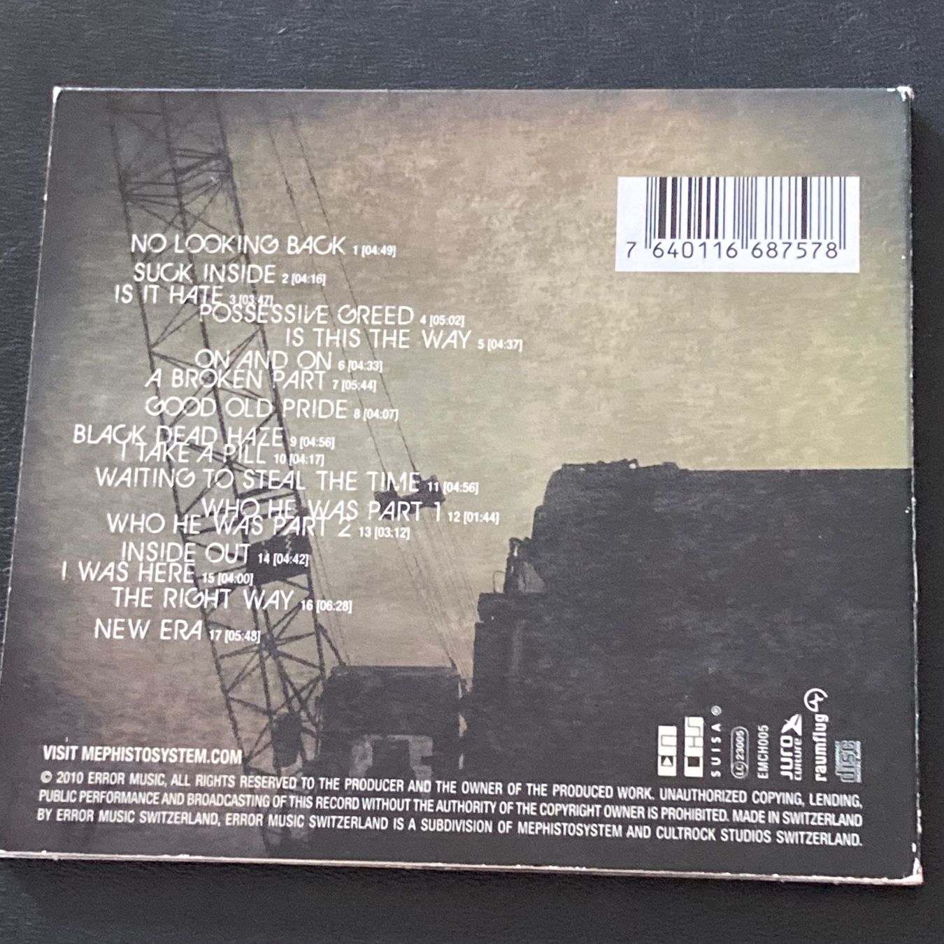 CDs: Mephistosystem - Construction Site | Industrial Rock – Gebraucht aus Bern von Ntsamina 1