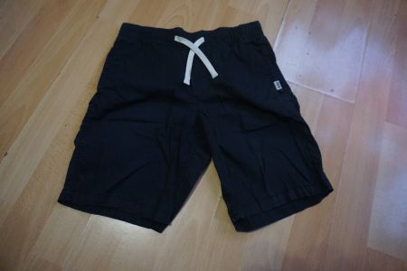 Schwarze Shorts für Jungs, Grösse 134/140