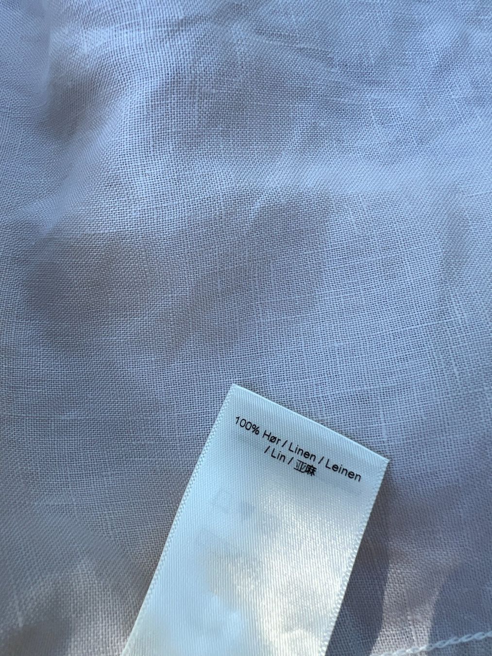 Camicie: Les Deux Hemd 100% Leinen Grösse L Beige – Usato da Wallisellen venduto da Val1990 8