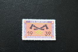 GEB. SAP. KP. I/9 FELDPOST GRENZBESETZUNG 1939