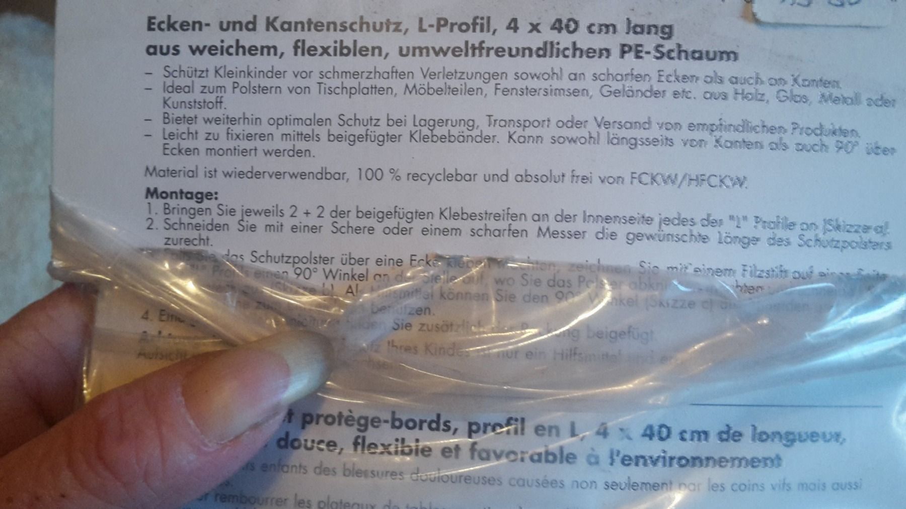 Sanitari: Kantenschutz – Usato da Schwarzenburg venduto da Flamingo07 1