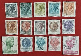 ITALIEN ITALIA SIRACUSANA SAN GIORGIO 1957 GEBRAUCHT